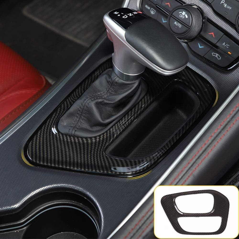 Voodonala cho Dodge Challenger 2015-2023 Center Gear Shift Panel Bao gồm trang trí Trim Phụ kiện cho