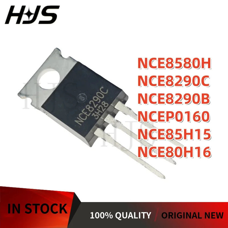 10 CÁI NCE8580H NCE8290C NCE8290B NCEP0160 NCE85H15 NCE80H16 TO-220 MOSFET bóng bán dẫn hiệu ứng trư