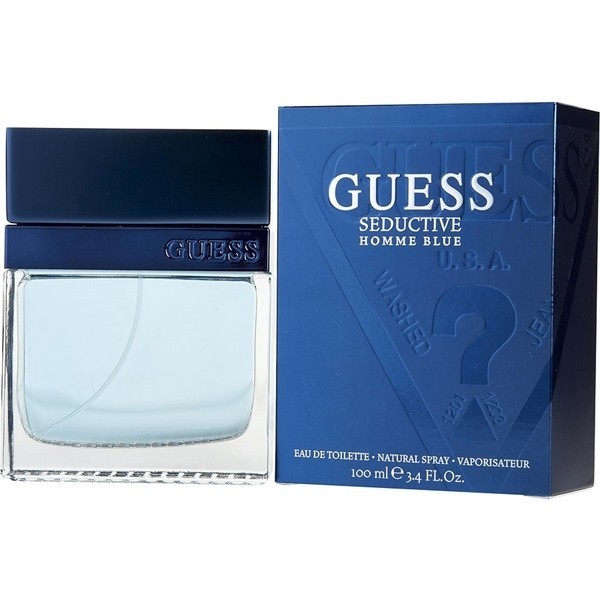 Nước hoa nam cao cấp authentic Guess Seductive Homme Blue eau de toilette 100ml (Mỹ)
