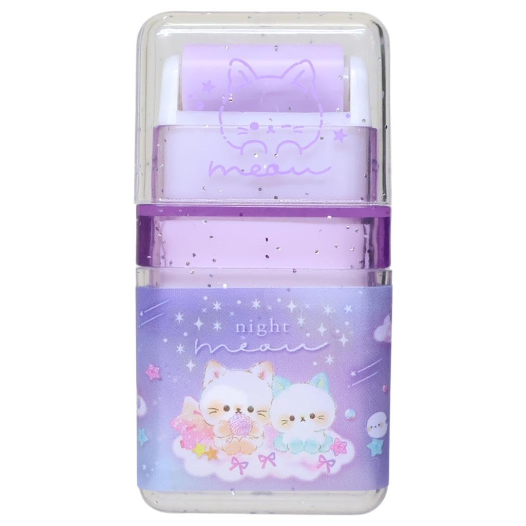 [đồ tẩy] cục tẩy có mùi hương/Roller tẩy Night Meow Kuria đồ dùng học tập dễ thương mua sắm trực tuy