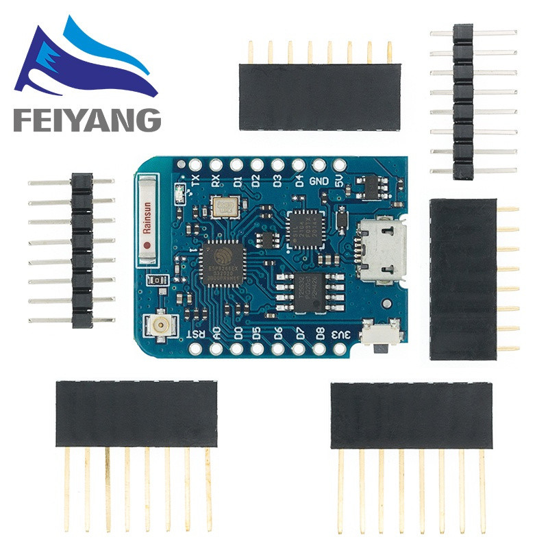 Bảng mô-đun WiFi D1 Mini Pro ESP8266 Pro 4 / 16M ESP8266 CP2104