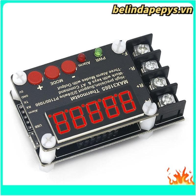 MAX31865 Bộ thu mô-đun đo nhiệt độ PT100 Máy tính chủ cổng nối tiếp cho đầu ra cổng nối tiếp Ardunio