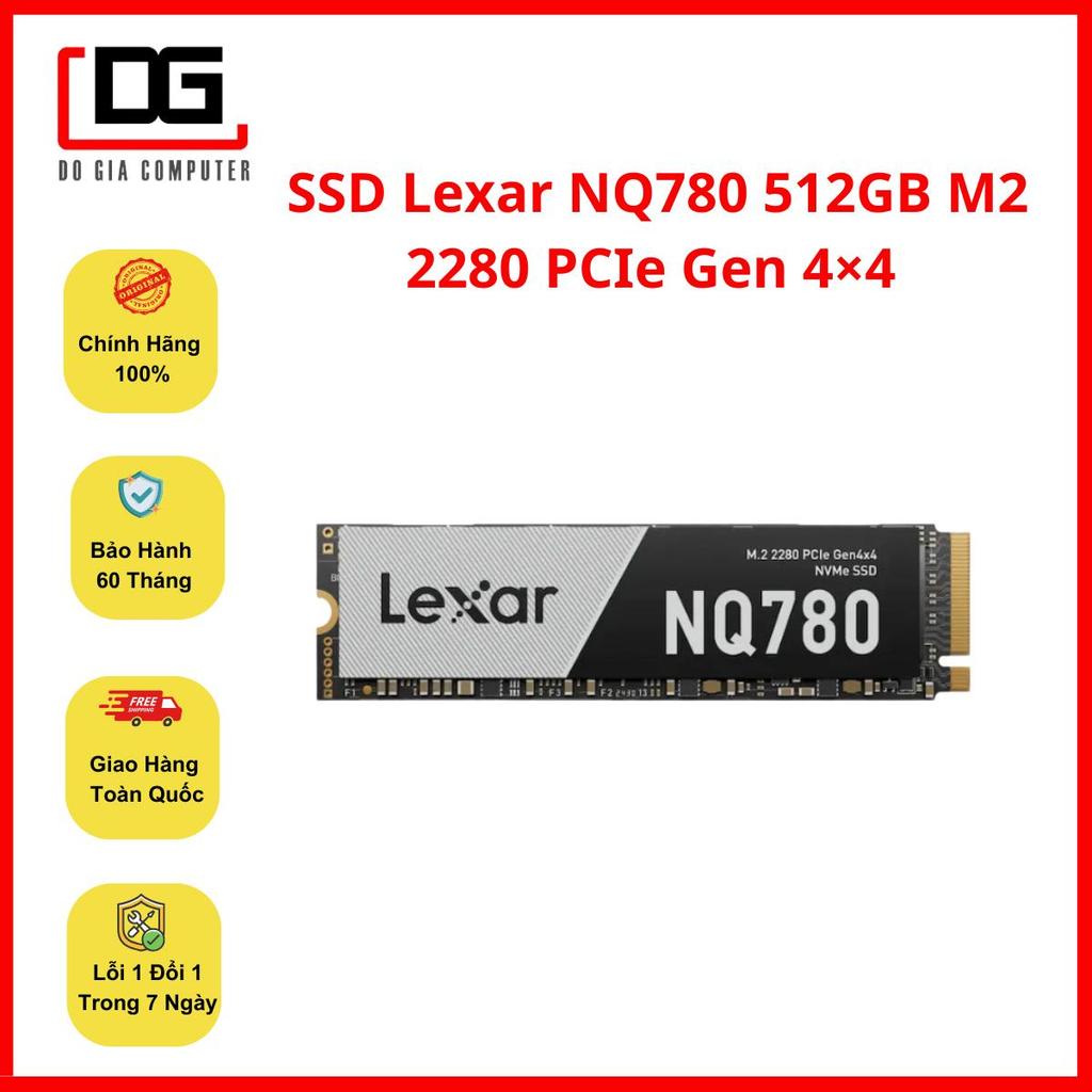 SSD Lexar NQ780 512GB/ 1TB M2 2280 PCIe Gen 4×4 (Read/Write 5000/2500MB/s), Ổ Cứng SSD, Bảo Hành 5 n