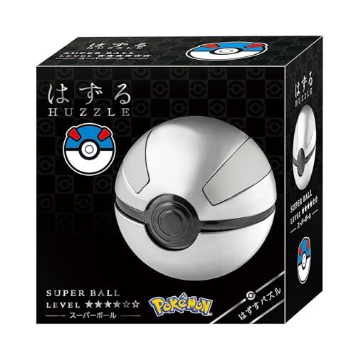 【Direct From Japan】Pokemon Huzzle Metal Puzzle Ball Difficulty 3-6