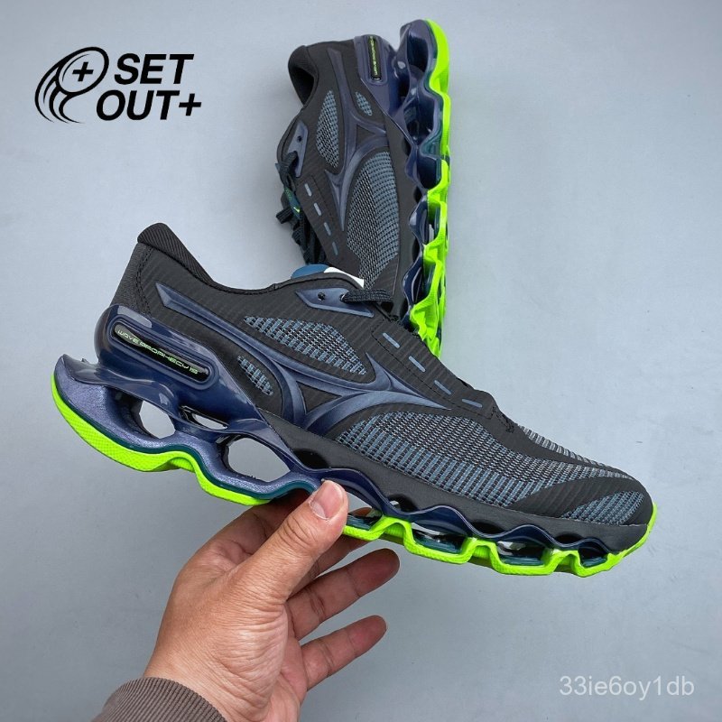 Giày Mizuno Wave Prophecy 15 unisex retro running sneaker mesh thoáng khí bền chắc chính hãng best s