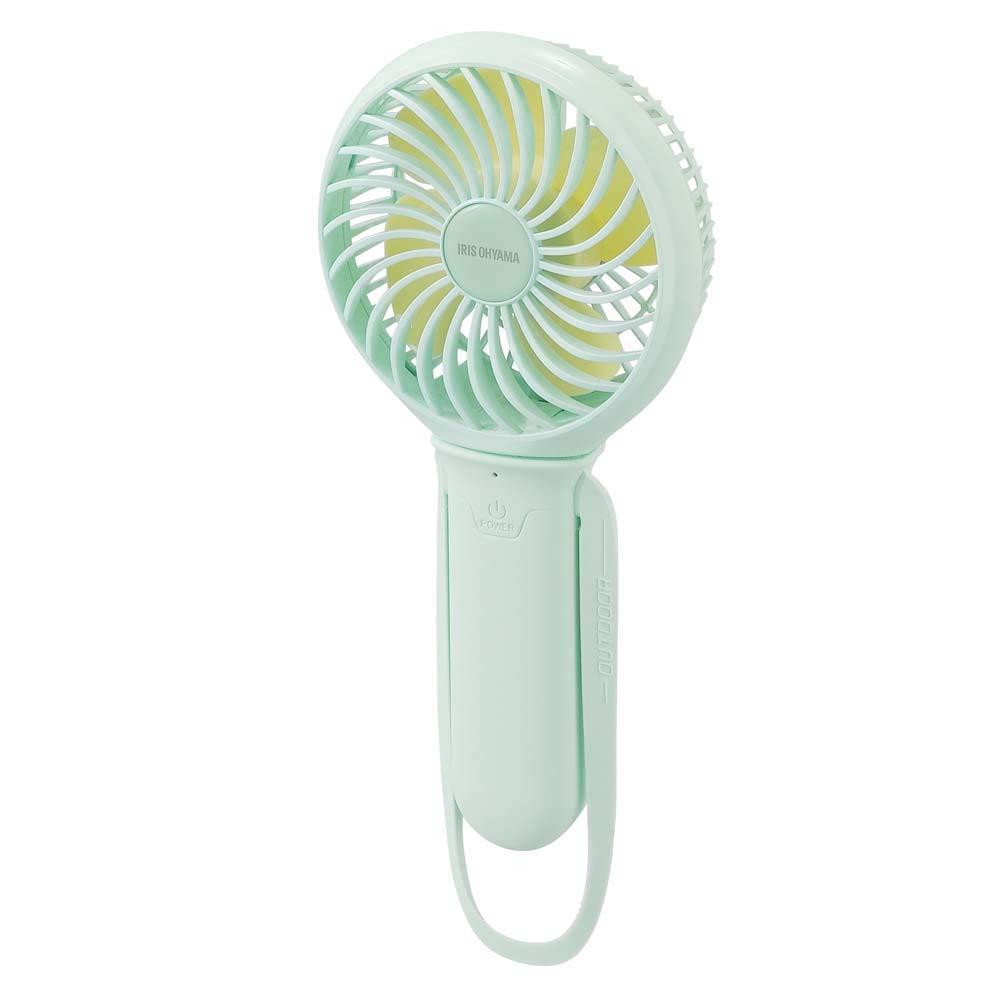 Quạt Cầm Tay Và Đeo Cổ Iris Ohyama Sạc Lại Kiêm Pin Dự Phòng/ Iris Ohyama Rechargeable Handheld & Ne