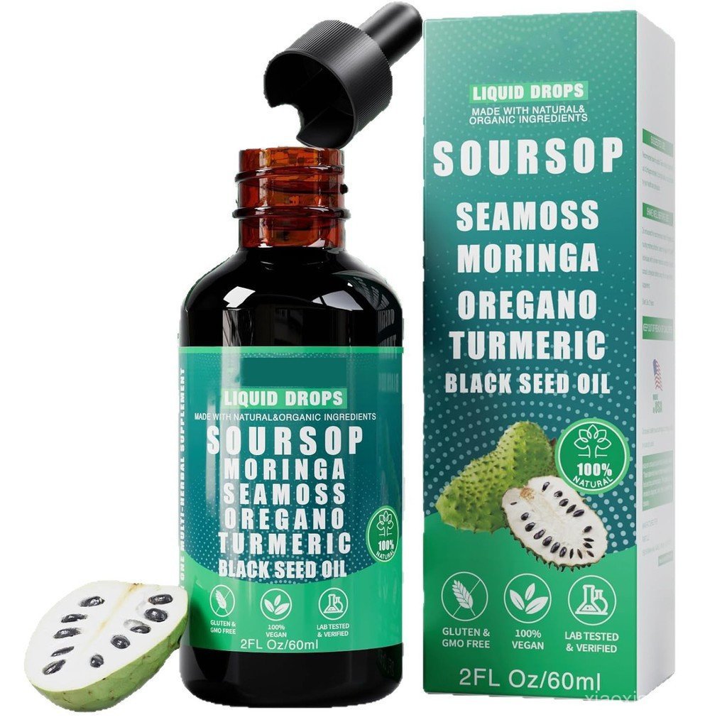 Hàng sẵn có Vận chuyển nhanh Hàng có sẵn Sản phẩm nóng 60ml Thorn Fruit Lychee Drops SOURSOP SEAMOSS