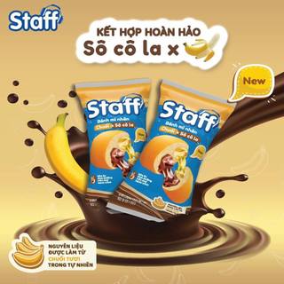 Combo 5 Staff Bánh Mì Socola Chuối 60g