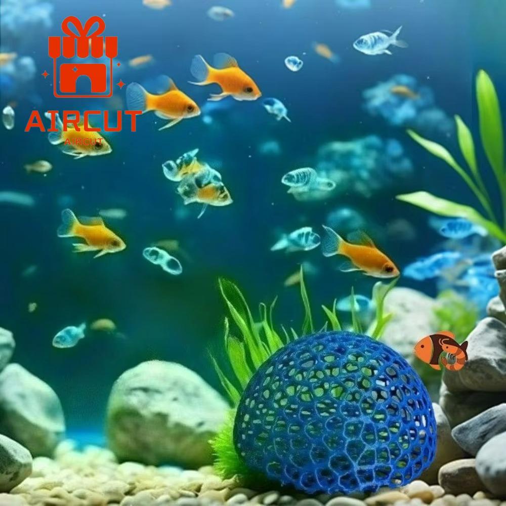 YANGMING Trang trí bể cá, Chơi đồ trang trí Nuôi nơi trú ẩn Hang ẩn cá, Hang còn lại đa chức năng Nơ