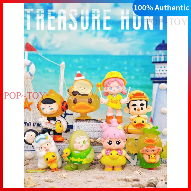 B.duck Treasure Hunt Serie BLind Box Cute Figures QOQO BE CURIOUS Dora Cimmy TNTSPACE Hidden Wood  đ