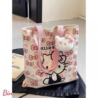 TÚI TOTE Hello Kitty SIÊU XINH, ĐI HỌC, ĐI CHƠI ĐỀU HỢP - Simba Có sỉ