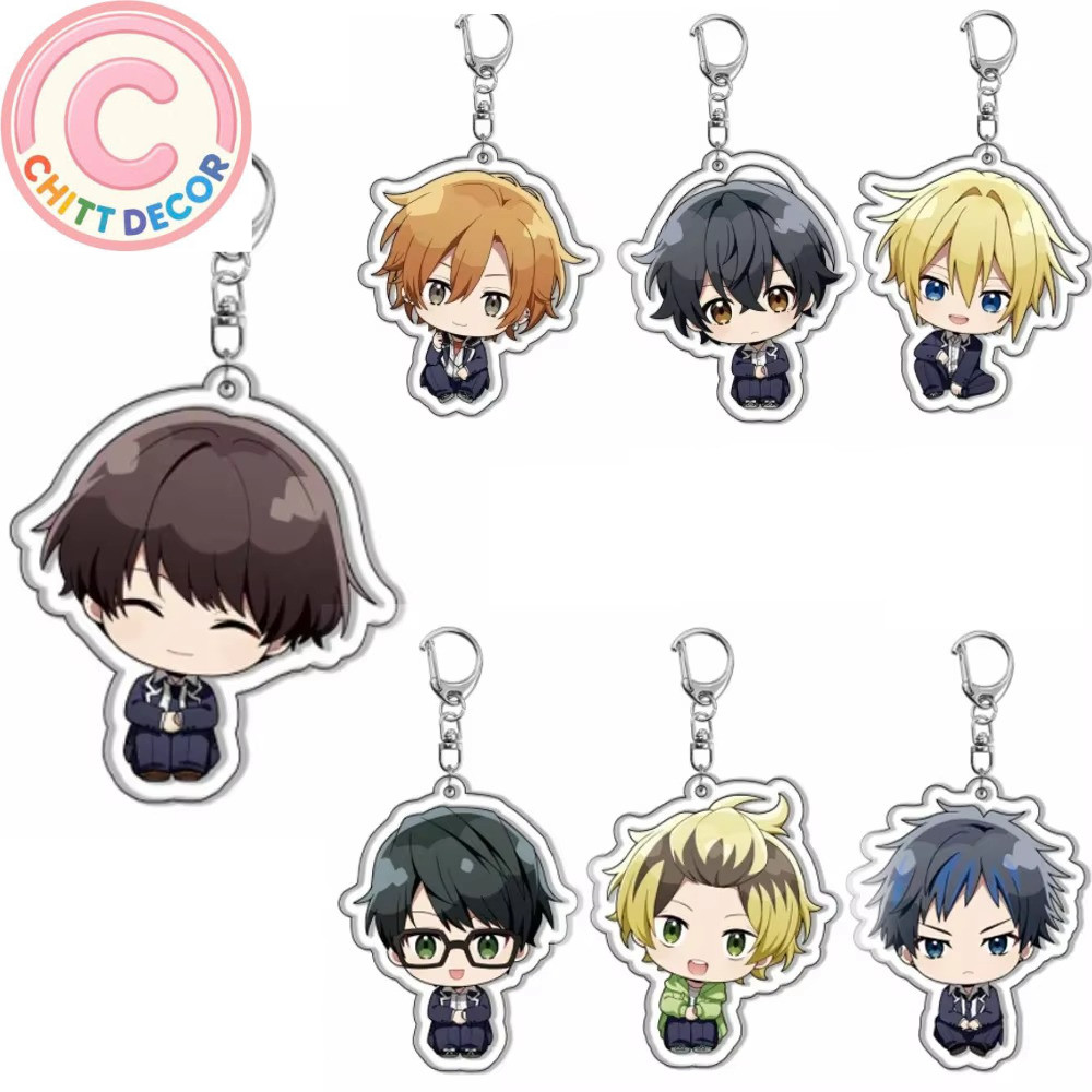 Móc khoá Anime Sasaki To và Miyano Móc Khóa Miyano Yoshikazu Sasaki Shumei Hirano Daiga chất liệu mi