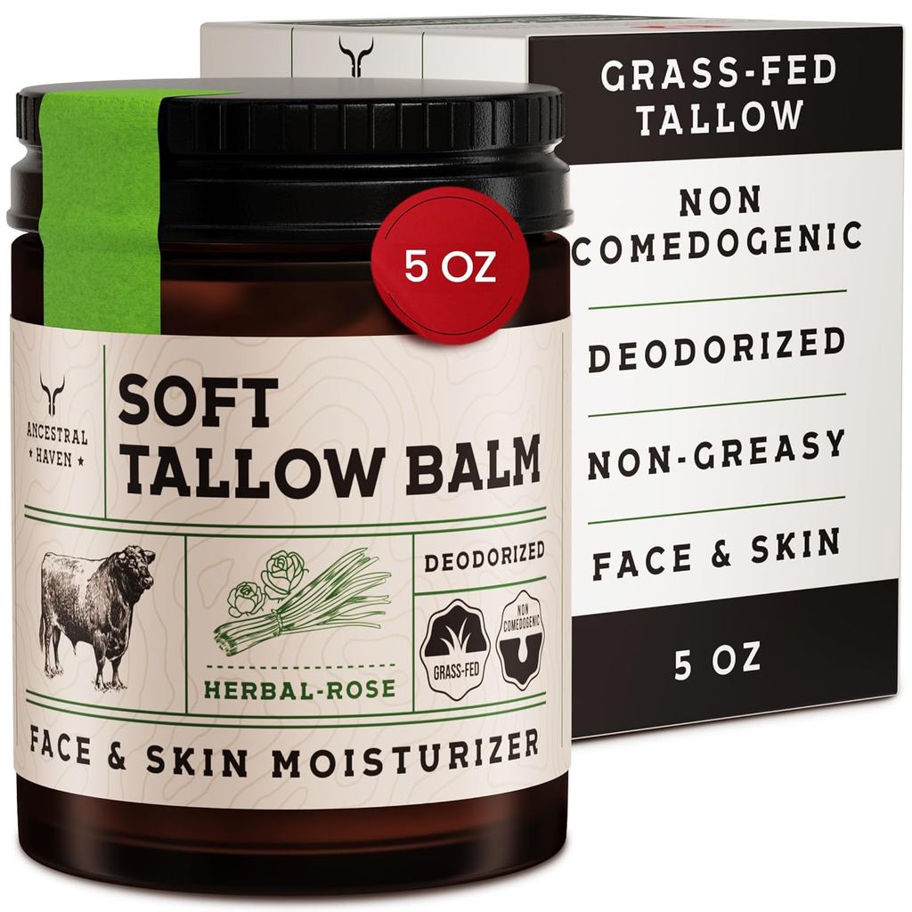 Tổ tiênHavenBeefTallowfor-TallowAndHerbalBalmForFace-GiftReadyBox-TallowFaceMoisturizer-TallowBalm-G