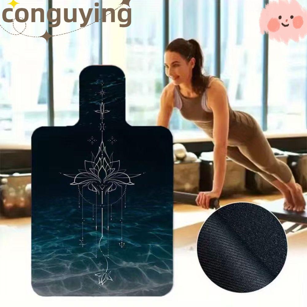 Thảm Pilates CONGUYING, Thảm cải cách Pilates lông cừu siêu mỏng, Máy cải cách Pilates chống trượt d