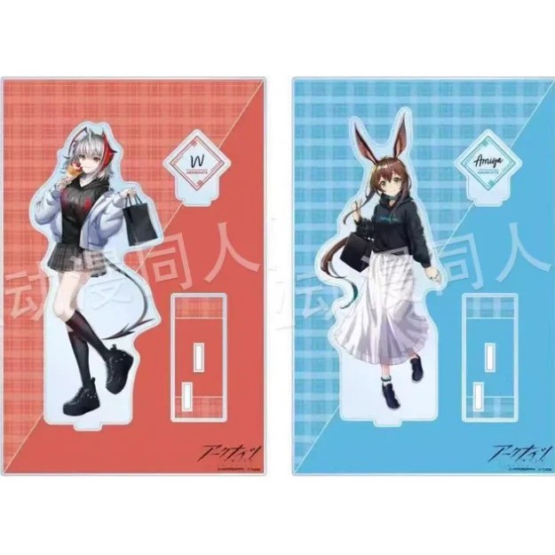 Standee Arknights Mô Hình Mica Nhân Vật Amiya W Trang Trí Bàn Học Quà Tặng Figure Anime Game Arknigh