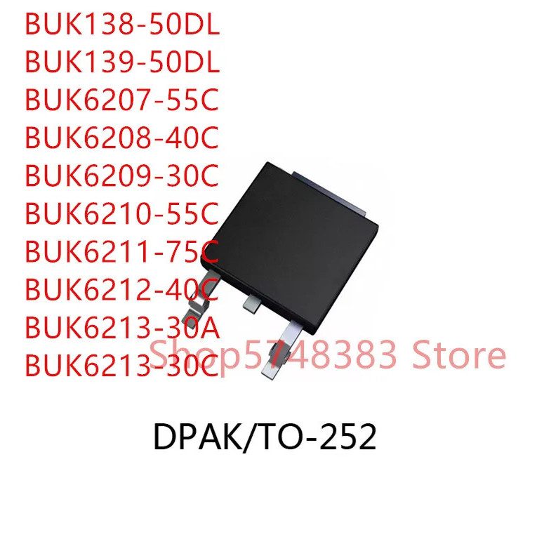 5 Chiếc BUK138-50DL BUK139-50DL BUK6207-55C BUK6208-40C BUK6209-30C BUK62110-55C BUK6211-75C BUK6211