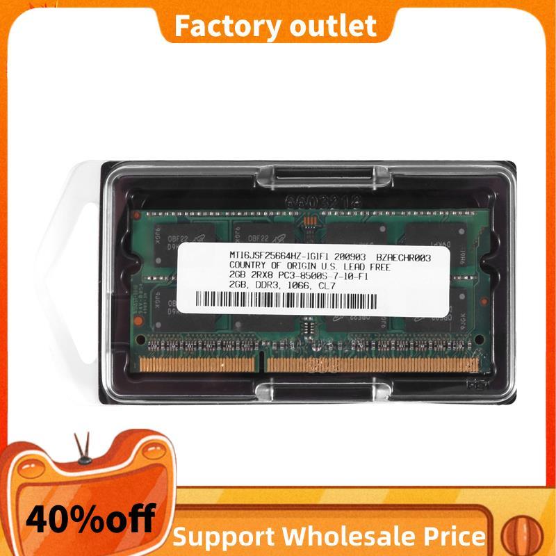 Bộ nhớ máy tính xách tay DDR3 2GB Ram 2RX8 PC3-8500S 1066 MHz 204Pin 1.5V RAM máy tính xách tay