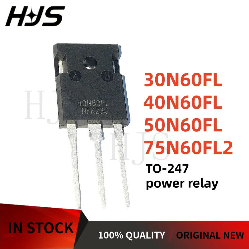 5 / Chiếc 30N60FL 40N60FL 50N60FL 75N60FL2 TO-247 NGTB30N60FLWG NGTB40N60FLWG NGTB50N60FLWG NGTB75N6