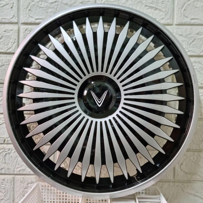 Freeship HCM Bộ 4 cái ốp mâm lazang theo xe vf3 và vf5 vinfast vành sắt, Bao vành vf3 thể thao R16
