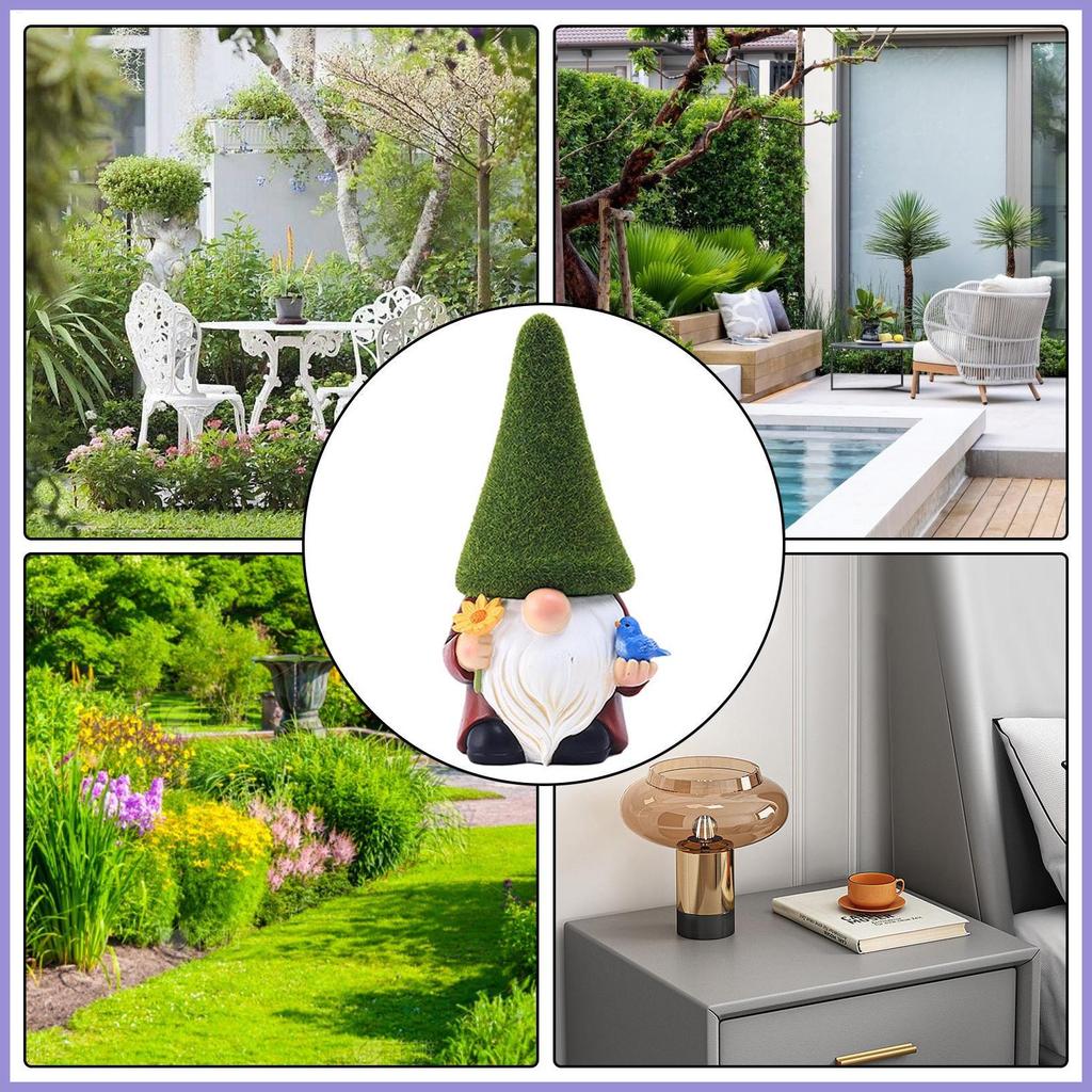 Vườn Gnome Tượng Búp Bê Vô Diện Điêu Khắc Hoạt Hình Gnome Trang Trí Hình Thực Tế Gnome Tượng Gnome T