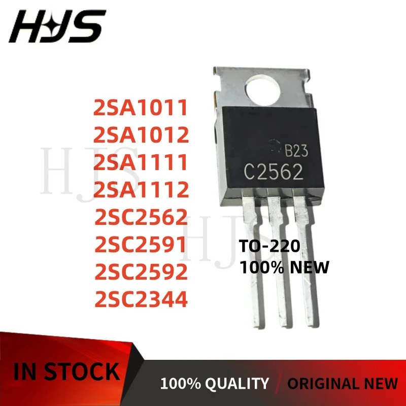 10 Chiếc 2SA1012 2SC2911 2SA111 2SA1110 2SC2592 2SC2562 2SA1111 2SC2344 A1012 C2591 A1011 A112 C2592