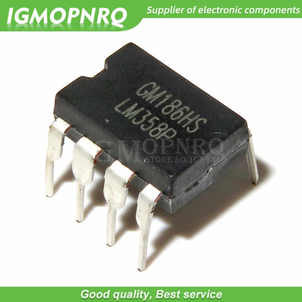 10 chiếc LM324 LM358 LM339 LM386 LM324N LM339N LM358P LM386N LM393P DIP8 Bộ khuếch đại hoạt động - O