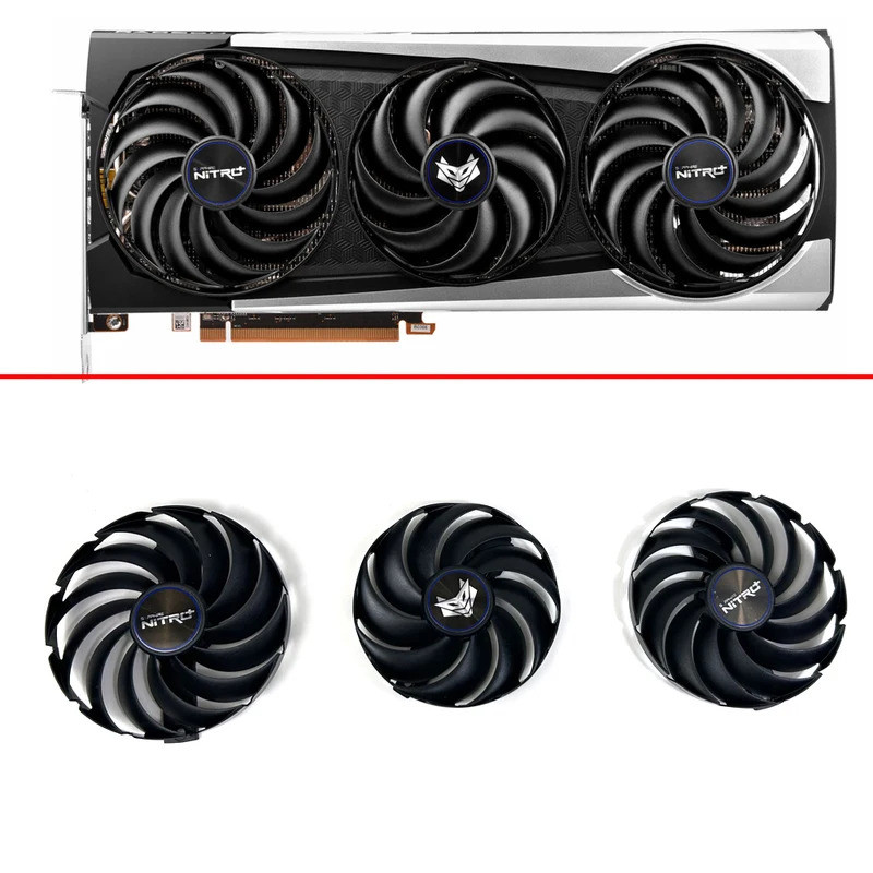 Quạt Làm Mát MỚI Chính Hãng 95MM 85mm FDC10U12D9-C FDC10H12D9-C Dành Cho Sapphire NITRO + AMD Radeon