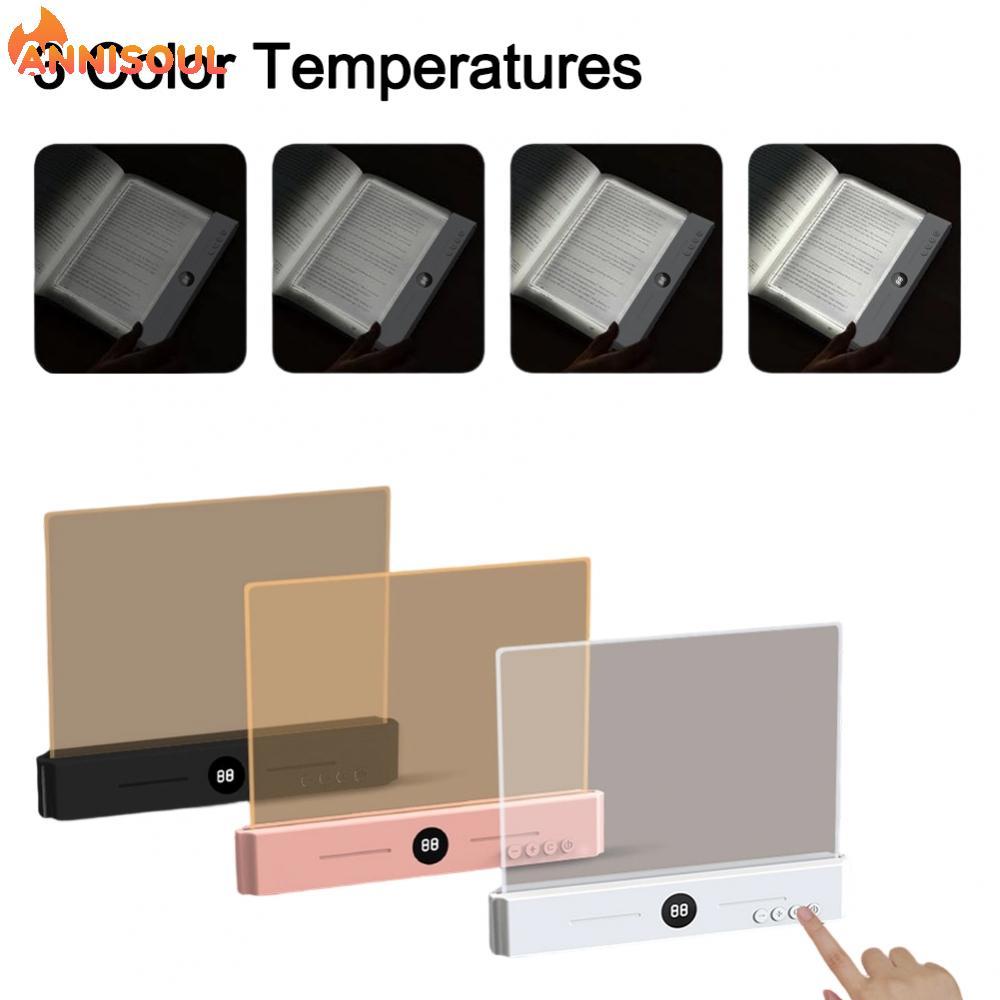 [NISO]Flat Reading Light Flicker-free Eye Protection 5-35 Hours Runtime Rechargeable
