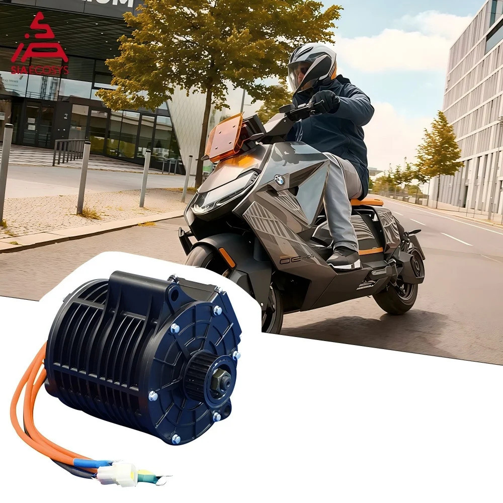 Động Cơ Qs QS138 3kW V2 Động Cơ Giữa 6000W Max Liên Tục 72V 80KPH Với Thiết Kế Thắt Lưng Xuất Hiện M