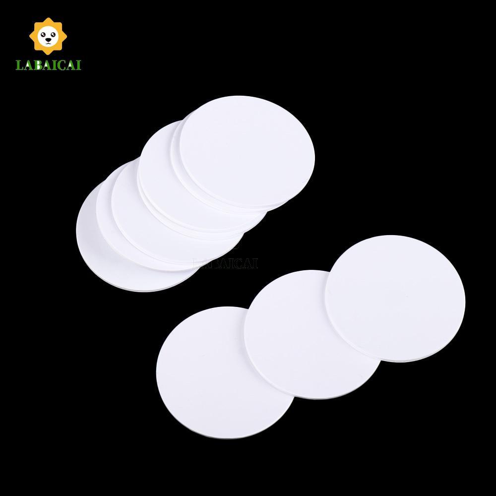 LABAICAI NFC Thẻ Vòng Thông Minh Chip Tròn 10 Chiếc Trống Thẻ NFC Nhãn