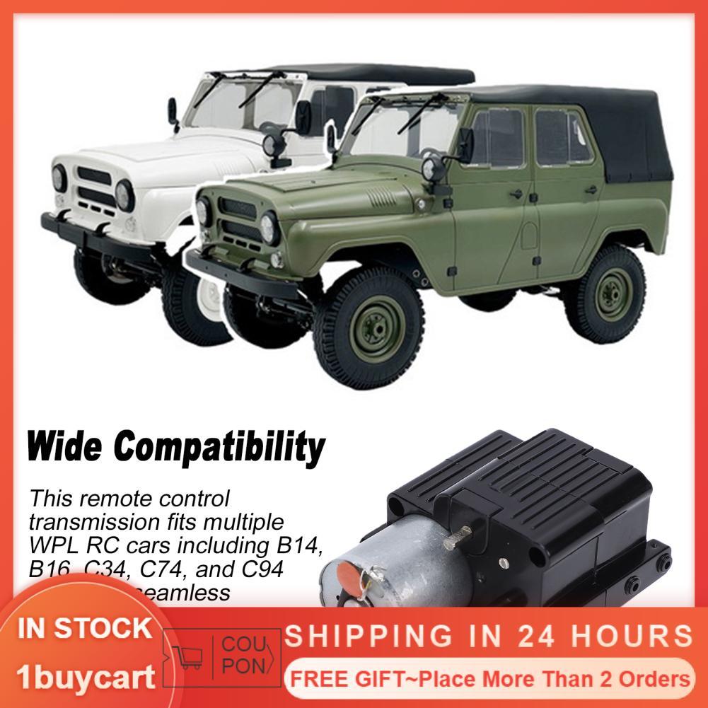 1buycart1 AMONIDA 370 Hộp Số Thay Thế Cho Xe WPL RC Truyền Điện Hiệu Quả Lắp Đặt Dễ Dàng B36 B36-2 C