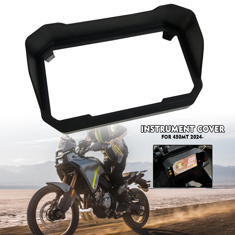 FZFor CFMOTO 450MT 450mt 450 MT mt ﻿2024 Xe Máy Dụng Cụ Mũ Chống Nắng Tấm Che Đồng Hồ Bao Bảo Vệ MT4