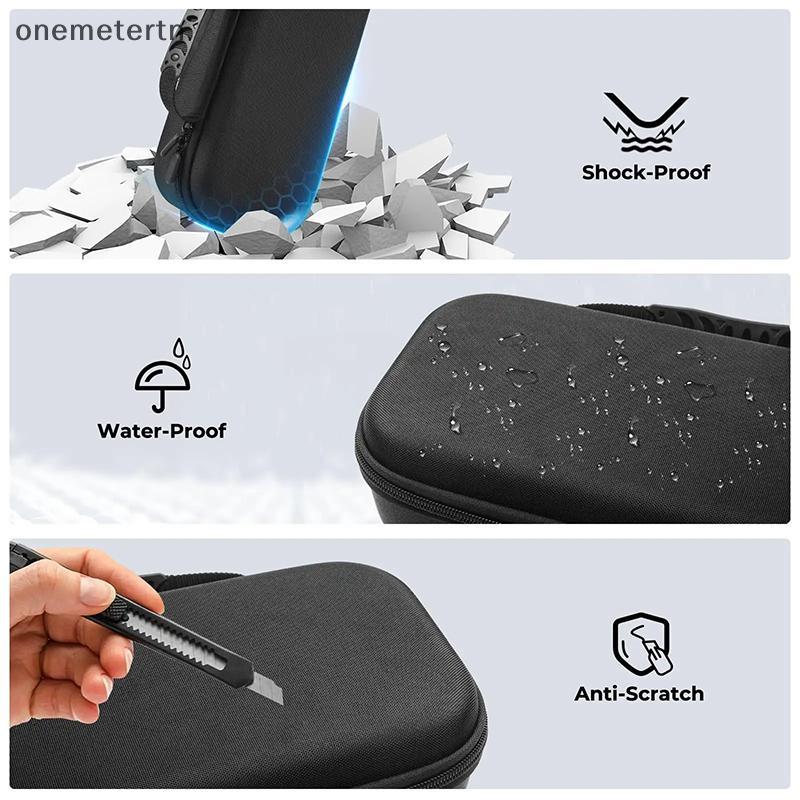 Onemetertn Túi Đựng Di Động Cho Sony PS5 PlayStation Portal EVA Ốp Lưng Cứng Chống Xẻng Bảo Vệ Túi B