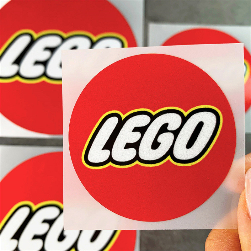 LEGO LEGO Đồ Chơi LOGO Kính Phía Sau Sửa Đổi Xe Miếng Dán Mũ Bảo Hiểm Decal Điện Xe Máy Trang Trí Mi