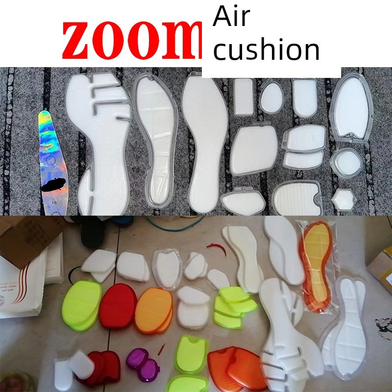 lót giày miếng lót giày Zoom Fiber Silk Air Cushion Bảy Điểm Full Palm Hình Quạt Horseshoe Mahjong A