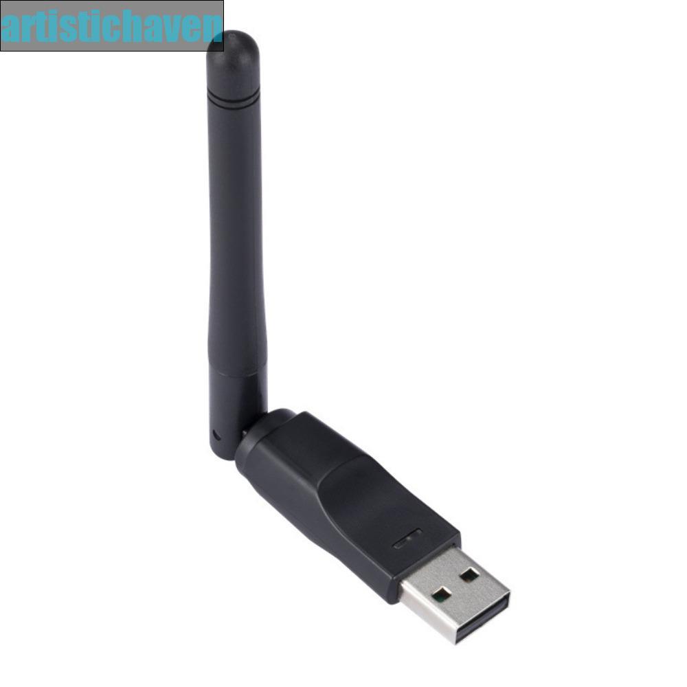 Card mạng ARTISTICHAVEN 150Mbps MT7601, Wi-fi Dongle MT7601 / 8188 Bộ chuyển đổi Wifi USB 150Mbps, B