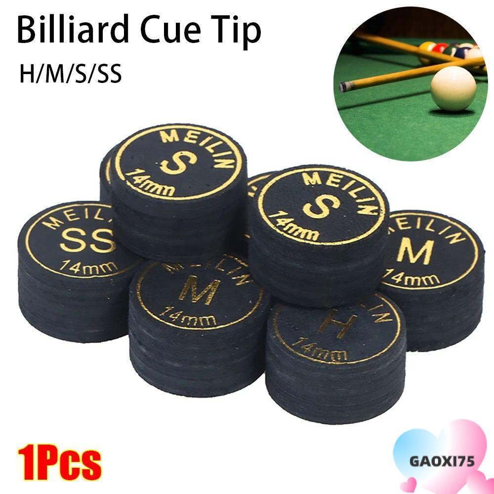 GAOXI75 1 Cái Billards Cue Tips, Snooker Pool H / M / S / SS Billards Tip, Phụ kiện sửa chữa cực 14m