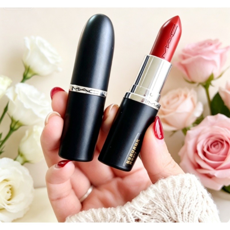 [Quà tặng sinh nhật Hộp quà tặng ngày lễ] Son môi MAC Charm Bullet 3g Mịn Satin Matte Màu sắc lâu tr