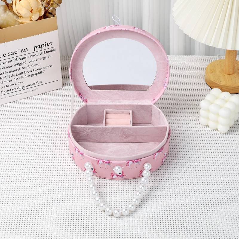 Send Girl's Birthday Gift Children 4-9 Years Old Little Girl Hair Accessories Jewelry Storage Box Ca