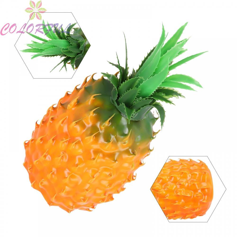 Artificial pineapple Shop Fake Kitchen Display Foods Home Showcase Decor