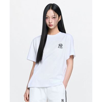 MLB - Áo thun unisex tay ngắn Basic Back Street Logo_3ATSB0863-50WHS