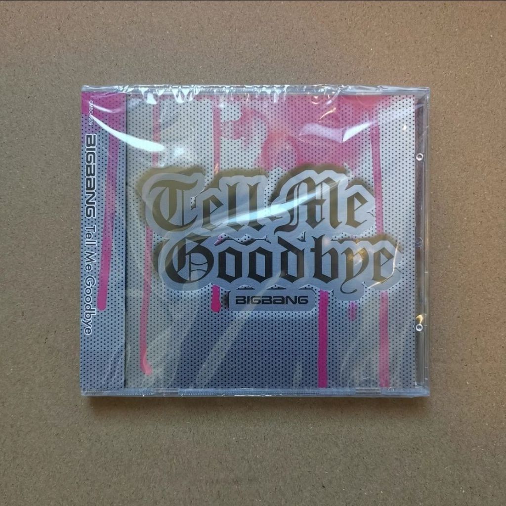 Bigbang Album Bigbang - Japanese Single Series 4: Tell Me Goodbye