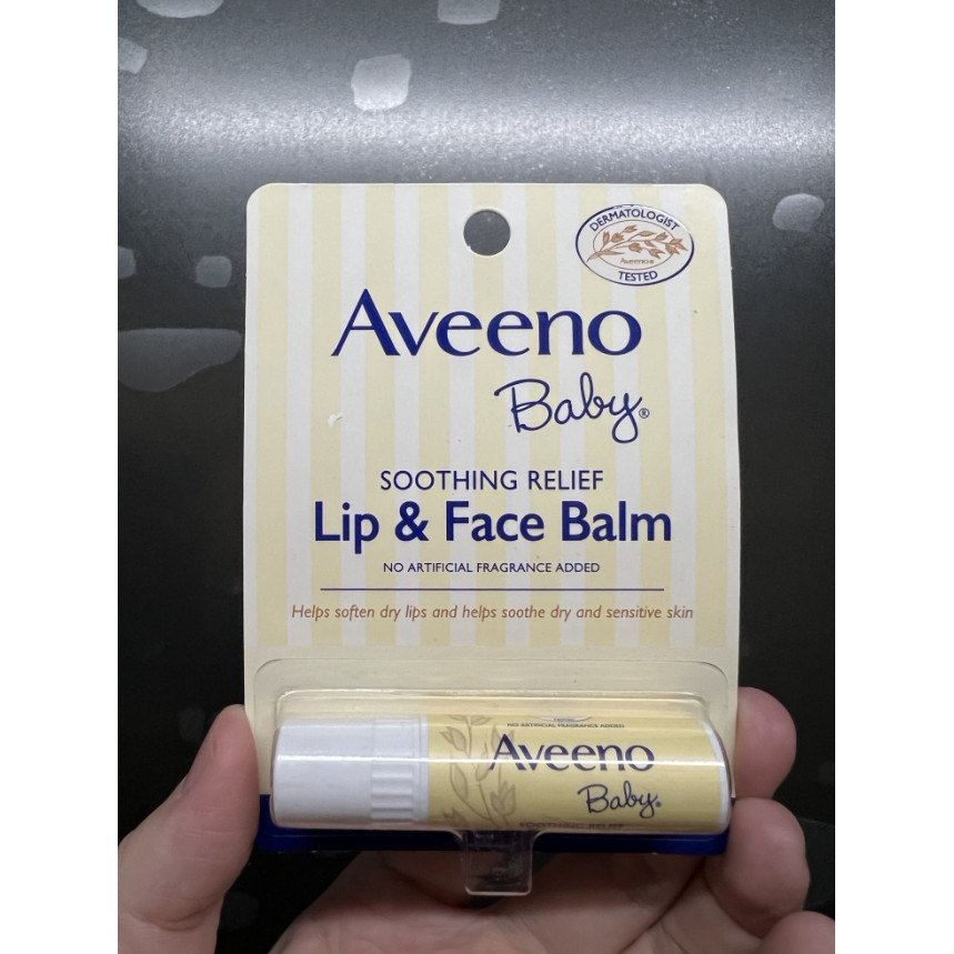 son dưỡng môi Phiên Bản Hàn Quốc Aveeno Aveeno Son Dưỡng Môi Trẻ Em Bột Yến Mạch Dưỡng Ẩm Bảo Vệ Môi