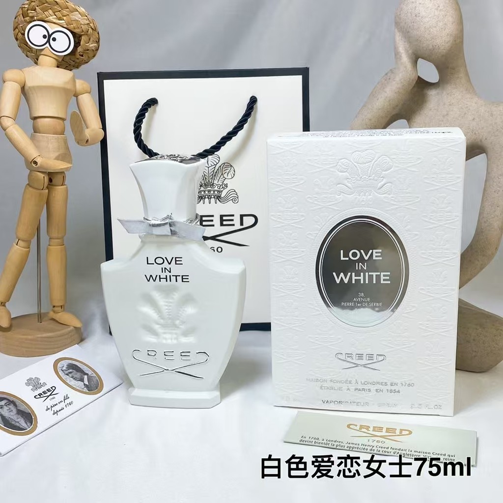 [FF] CREE White Love In White 75ml Love In White Fresh Floral Lâu trôi Thanh lịch Lãng mạn Quà tặng 