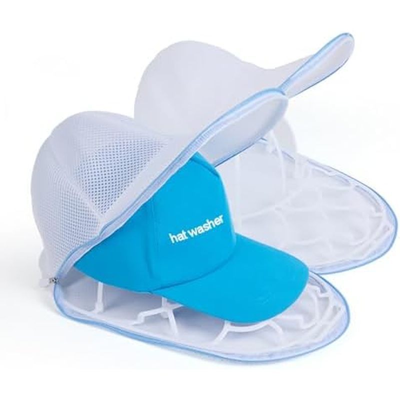 2Pcs Hat Washer Cage Hats Cleaner,Hat Washer for Washing Machine,Suitable for washing machines or di