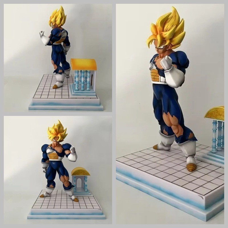 G GMR Sở Thích GH1 B1 Super Saiyan Spirit Time House Muscle Temple Son Goku Đứng Tư Thế Mẫu Trang Tr