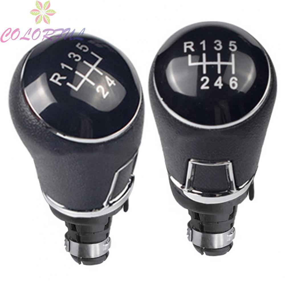 Car Gear Knob 5 Speed Shift Knob 6 Speed Shift Knob ABS Material Modern Car Knob
