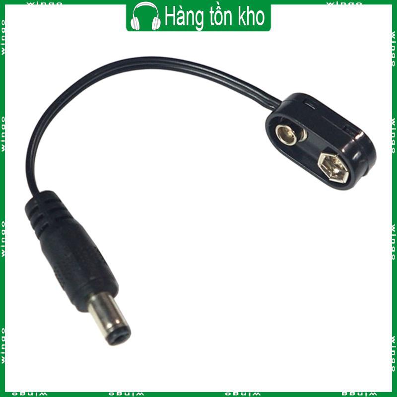 WIN Clip Bộ Chuyển Đổi Cáp Nguồn 9Volt Cáp Cấp Nguồn Phụ Kiện Đàn Guitar