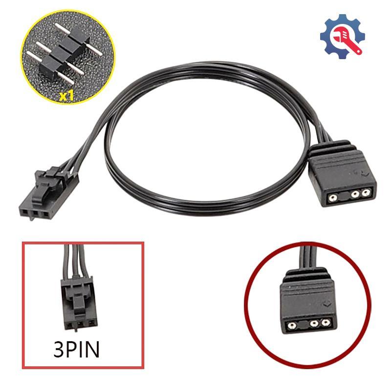 [GEX] Cáp chuyển đổi cho Corsair RGB sang tiêu chuẩn ARGB 4Pin 3Pin Đầu nối bộ chuyển đổi tàu cướp b