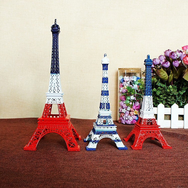 Sáng Tạo DIY Màu Sắc Màu Hồng Xanh Đỏ Tháp Eiffel Paris Tháp Eiffel Trang Trí Nhà Cửa Quà Tặng